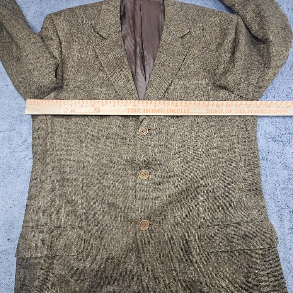 Ermenegildo Zegna Soft Blazer Men's 44R 100% Silk Sport Coat Jacket Italy Made